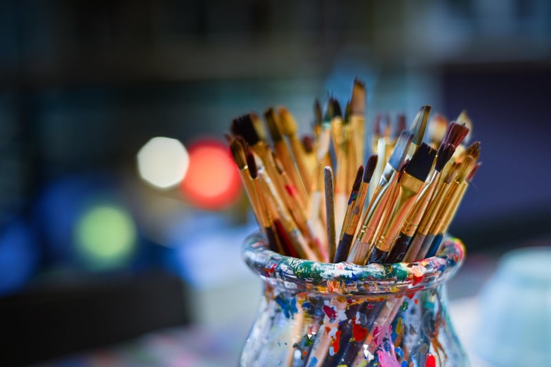 Upcycled art workshops